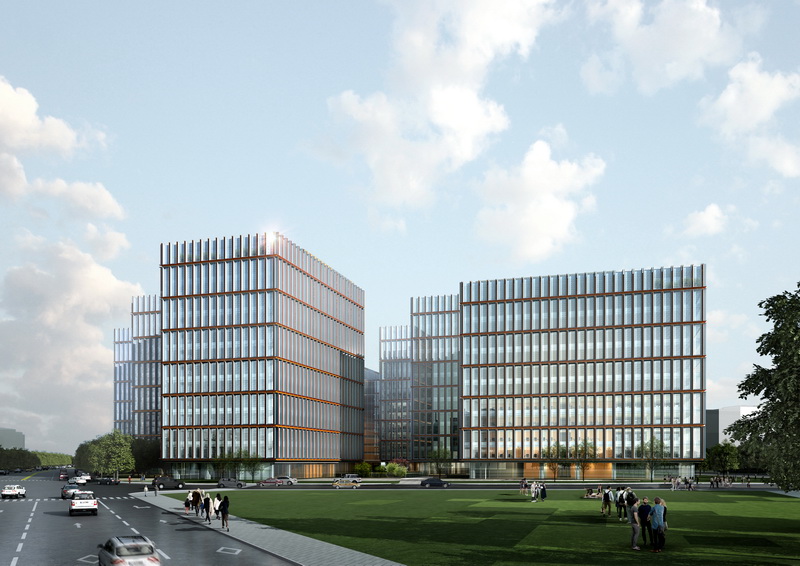 北京小米移動互聯(lián)網(wǎng)科技園-日景效果圖